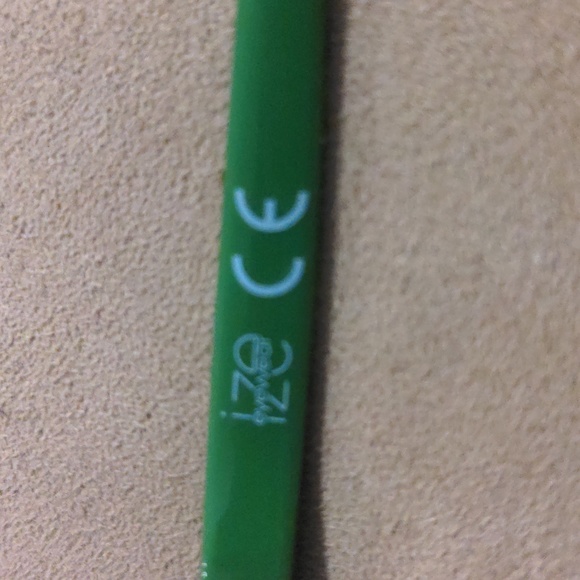 NWT IZE Eyewear Blue Light Blocking Readers +3.50 Cream/Green - Picture 8 of 8